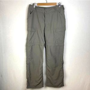 The North Face Women's Convertible Hiking Outdoor Zip Off Pants Size 12